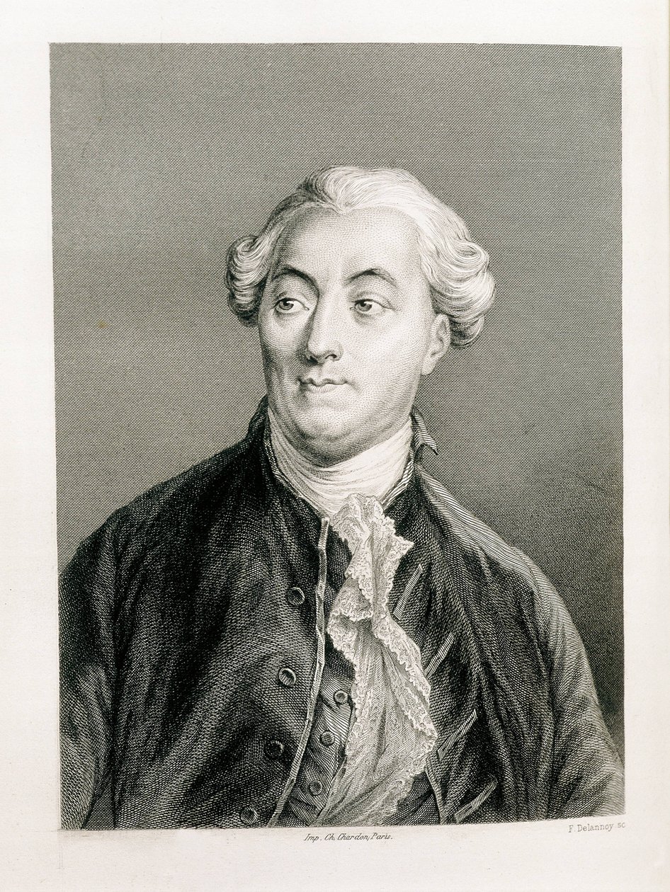 NECKER, Jacques (1732-1804). Financeiro e estadista suíço ao serviço da França. Gravura (1883). Litografia. ESPANHA. CATALÓNIA. Barcelona. Biblioteca de Catalunya (Biblioteca Nacional da Catalunha) de Artist Unknown