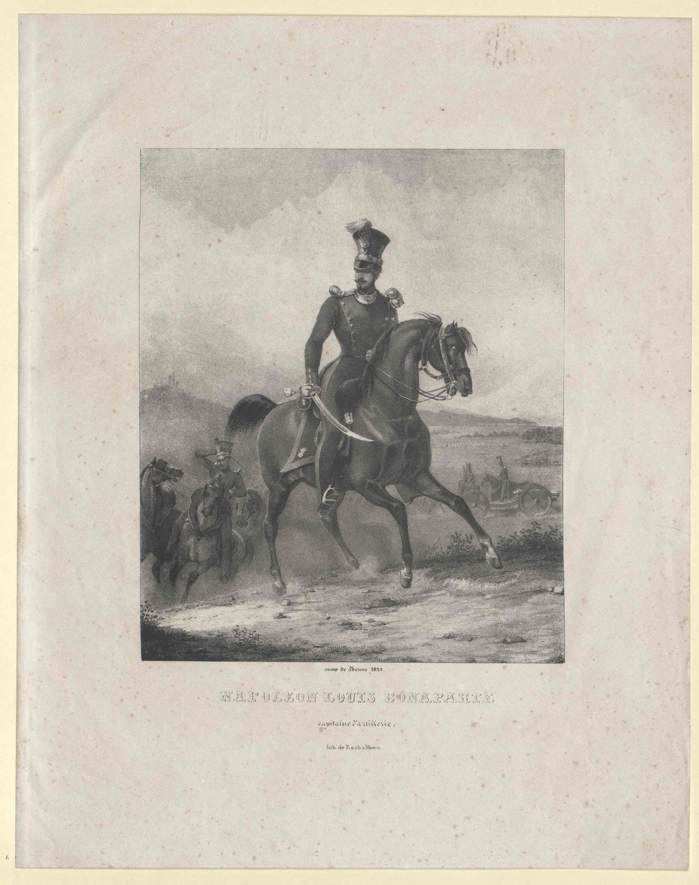 Napoleão III Imperador dos Franceses, de Artist Unknown