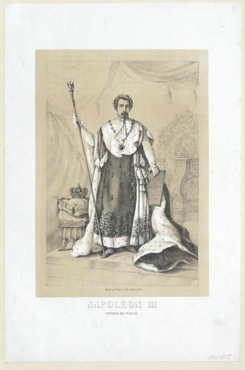 Napoleão III Imperador dos Franceses, de Artist Unknown