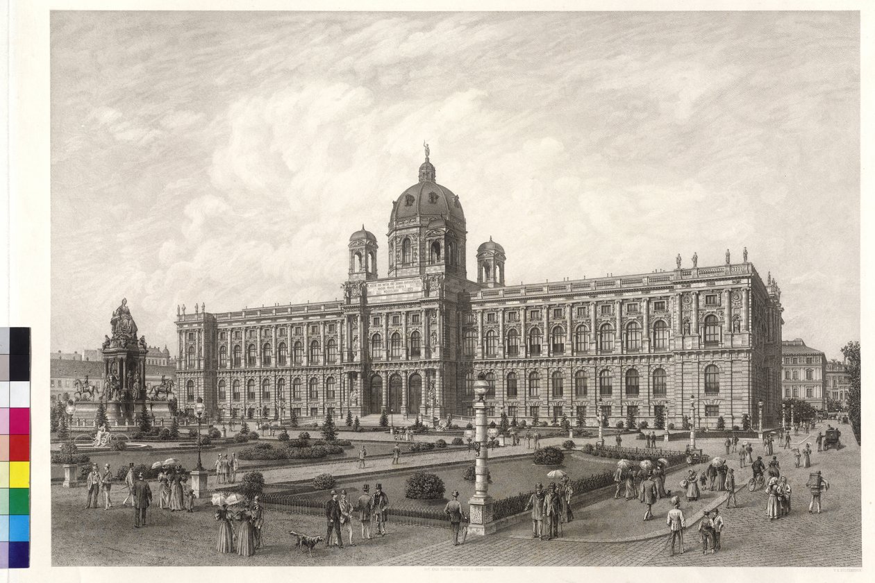 Museu de história natural em Viena de Artist Unknown