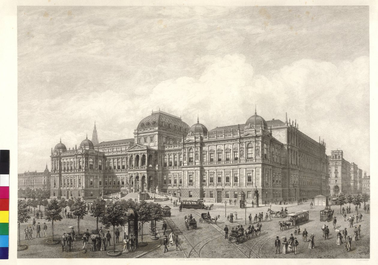 Nova universidade em Viena de Artist Unknown
