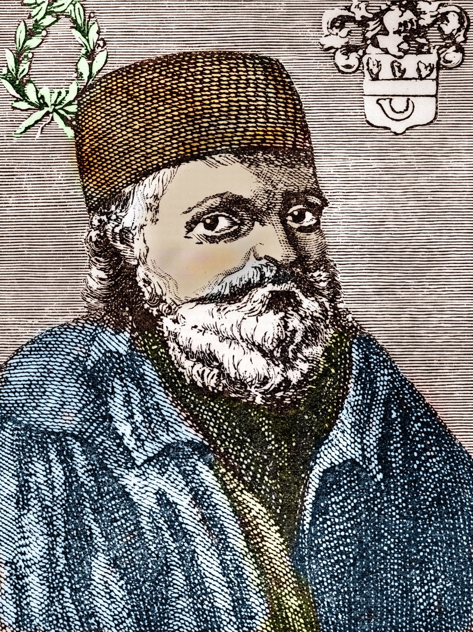 Nicolas Flamel (gravura) de Artist Unknown