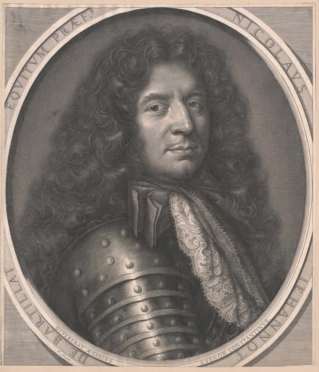 Nicolas Jehannot de Bartillat (impressão) de Artist Unknown