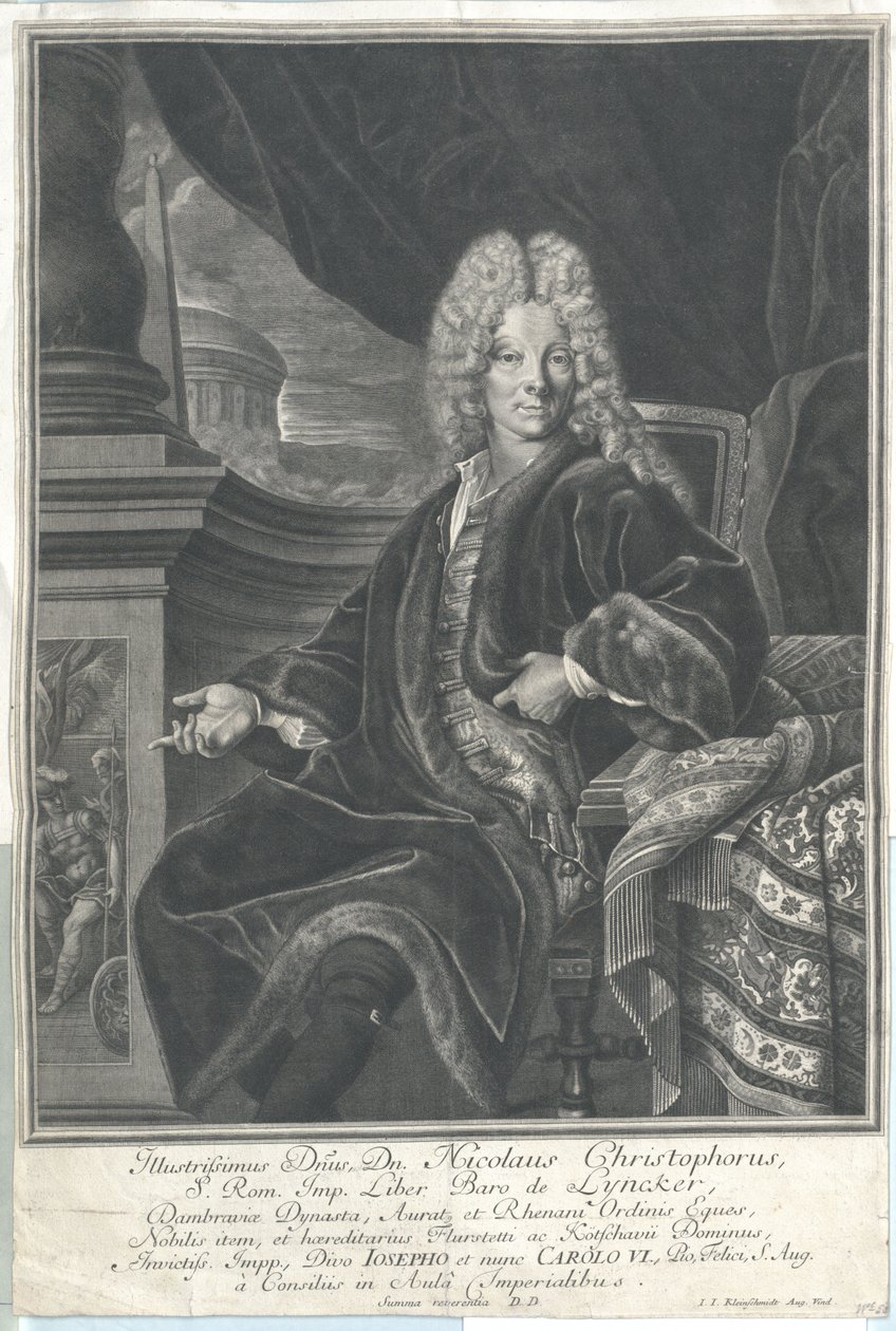 Nicolaus Christoph barão von Lyncker de Artist Unknown