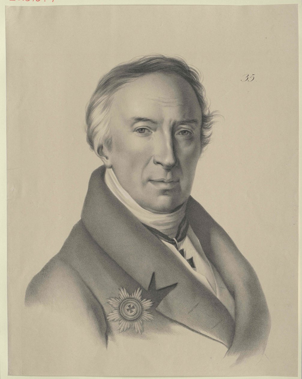 Nikolai Mikhailovich Karamzin de Artist Unknown