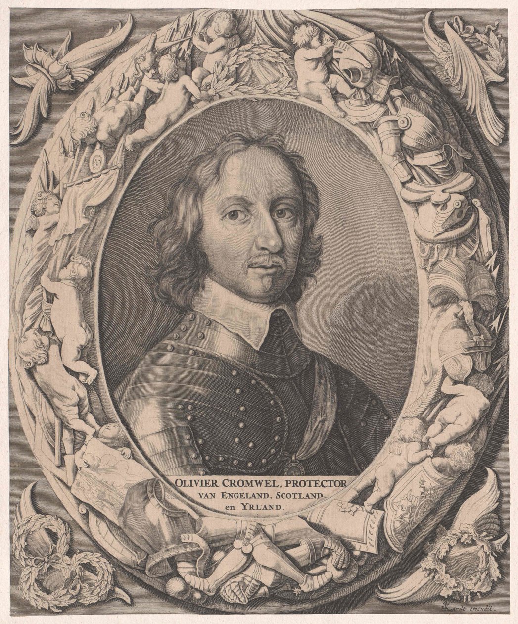Oliver Cromwell de Artist Unknown