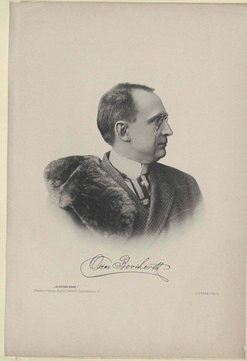 Oskar Borcherdt de Artist Unknown