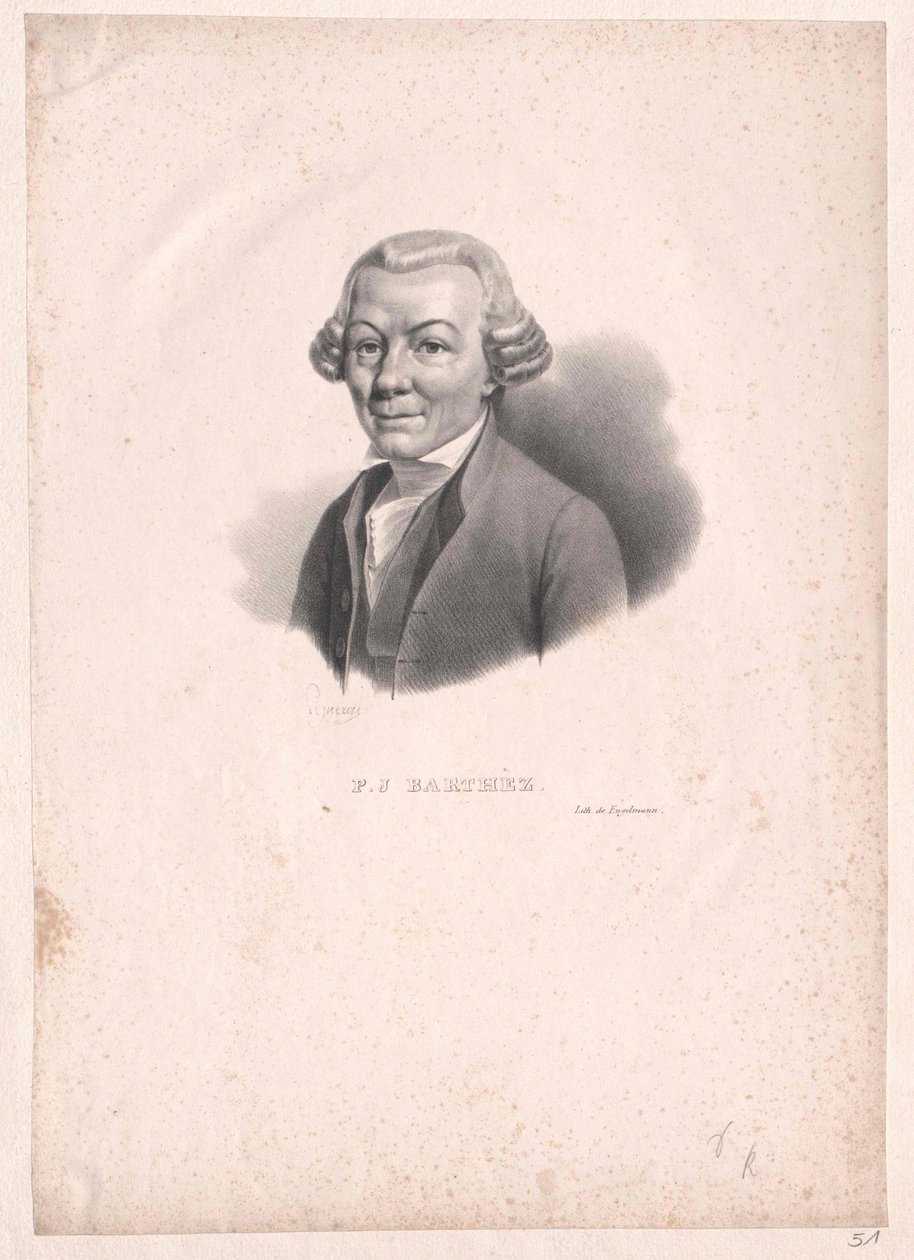 Paul Joseph Barthez de Artist Unknown