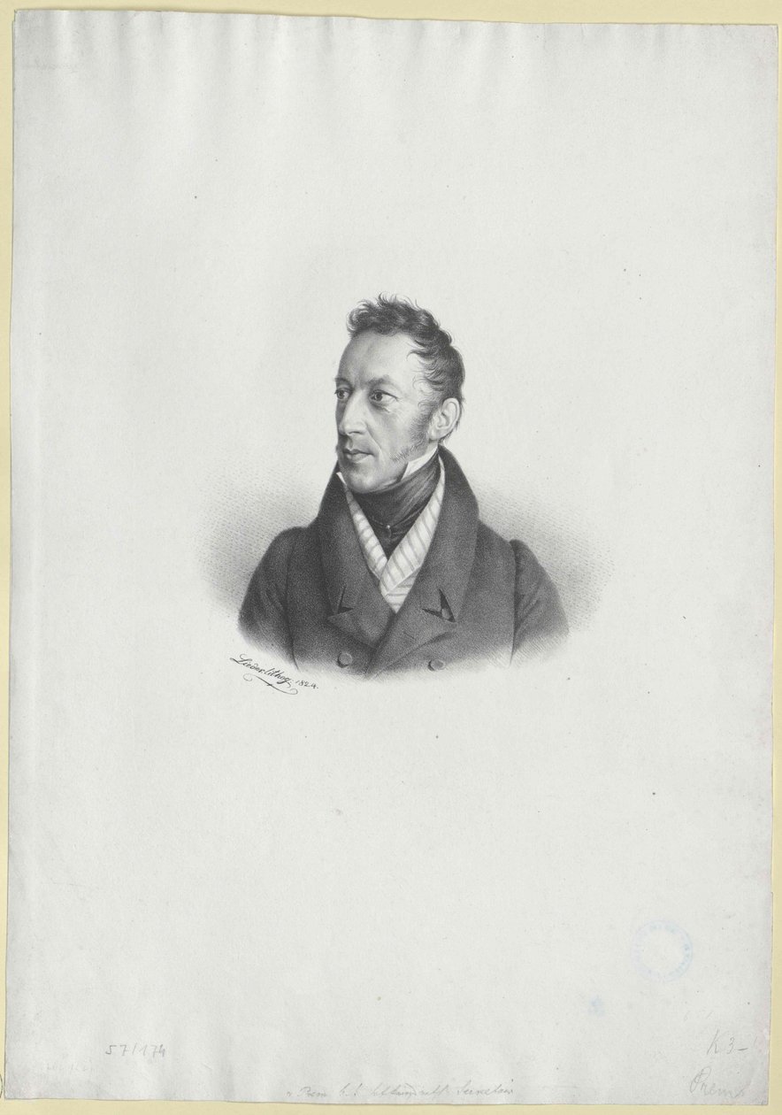 Paul von Prean-Zalauzen de Artist Unknown
