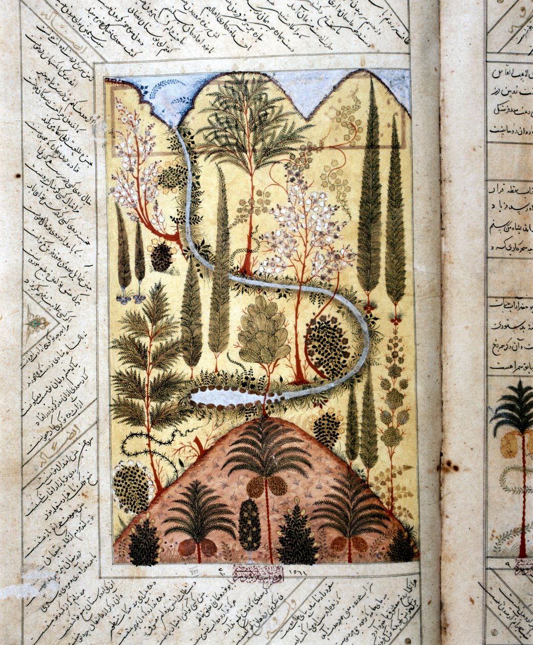 Jardim Persa (miniatura) de Artist Unknown