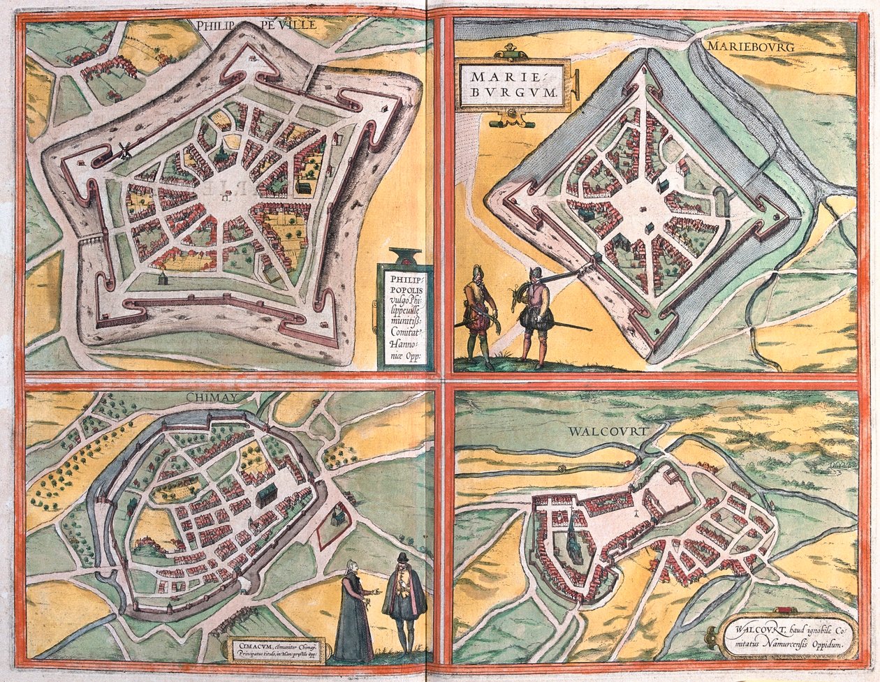 Phlippeville, Mariembourg, Chimay, Walcourt, Bélgica de Artist Unknown