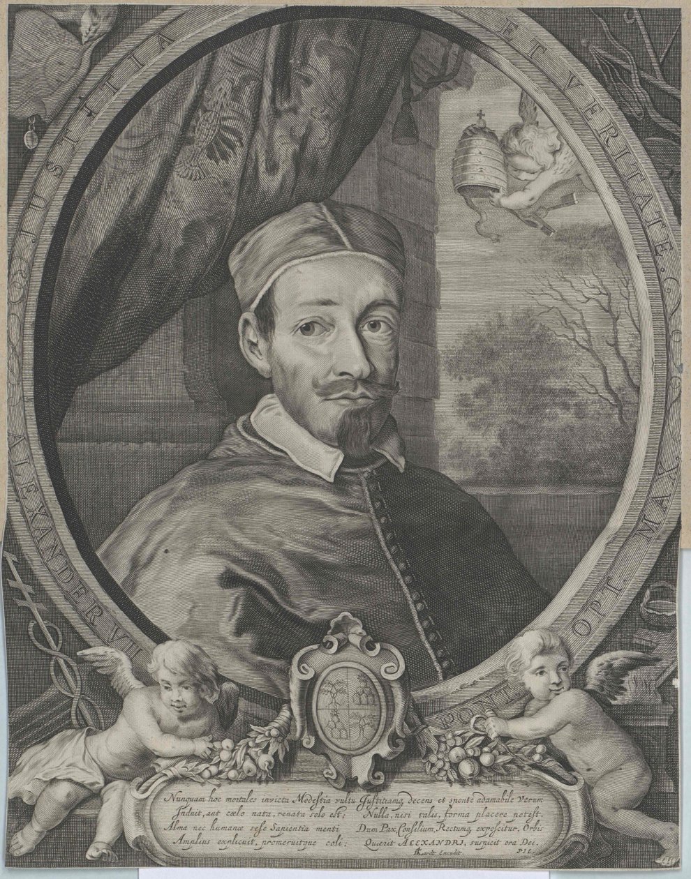 Papa Alexandre VII de Artist Unknown
