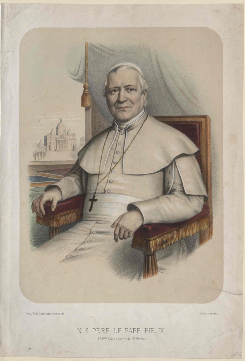 Papa Pio IX de Artist Unknown