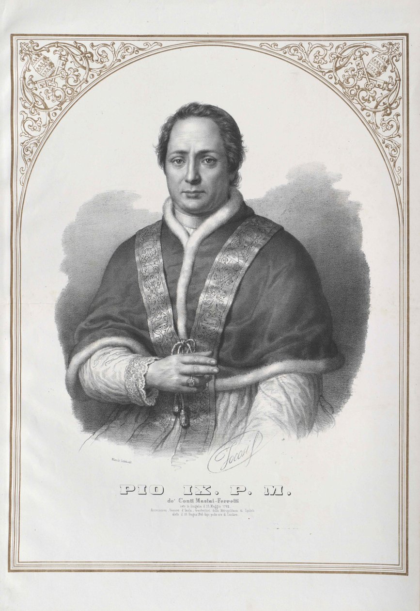 Papa Pio IX de Artist Unknown