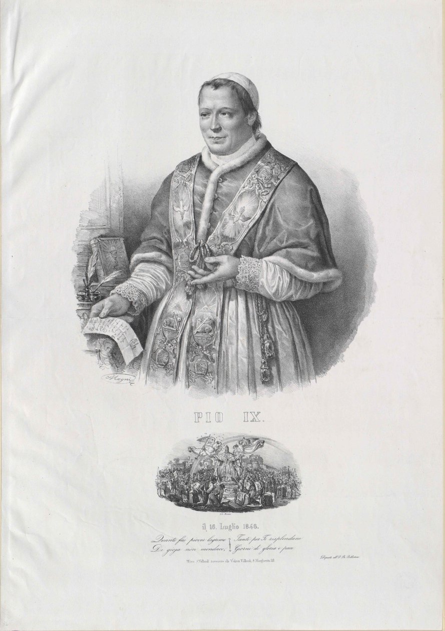 Papa Pio IX de Artist Unknown
