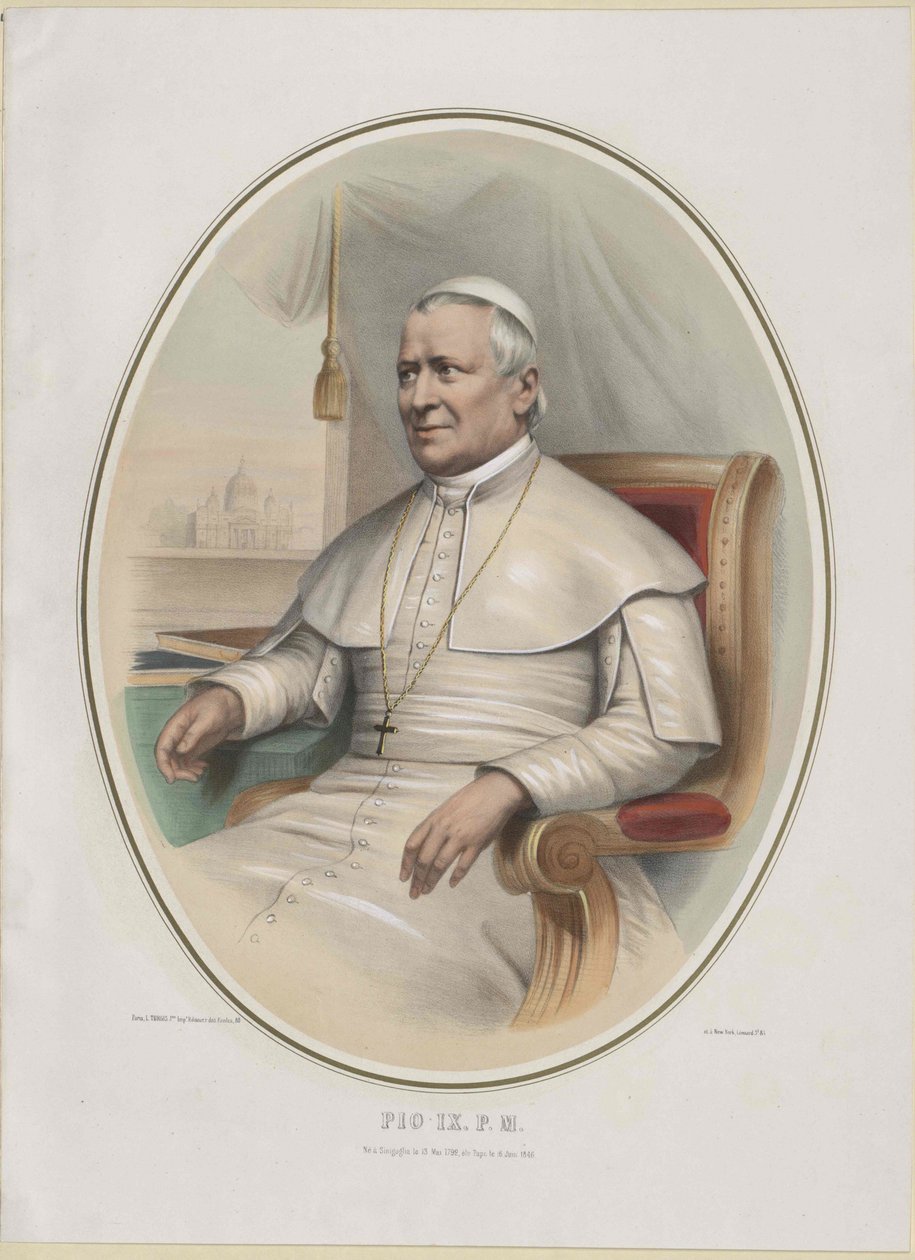 Papa Pio IX de Artist Unknown