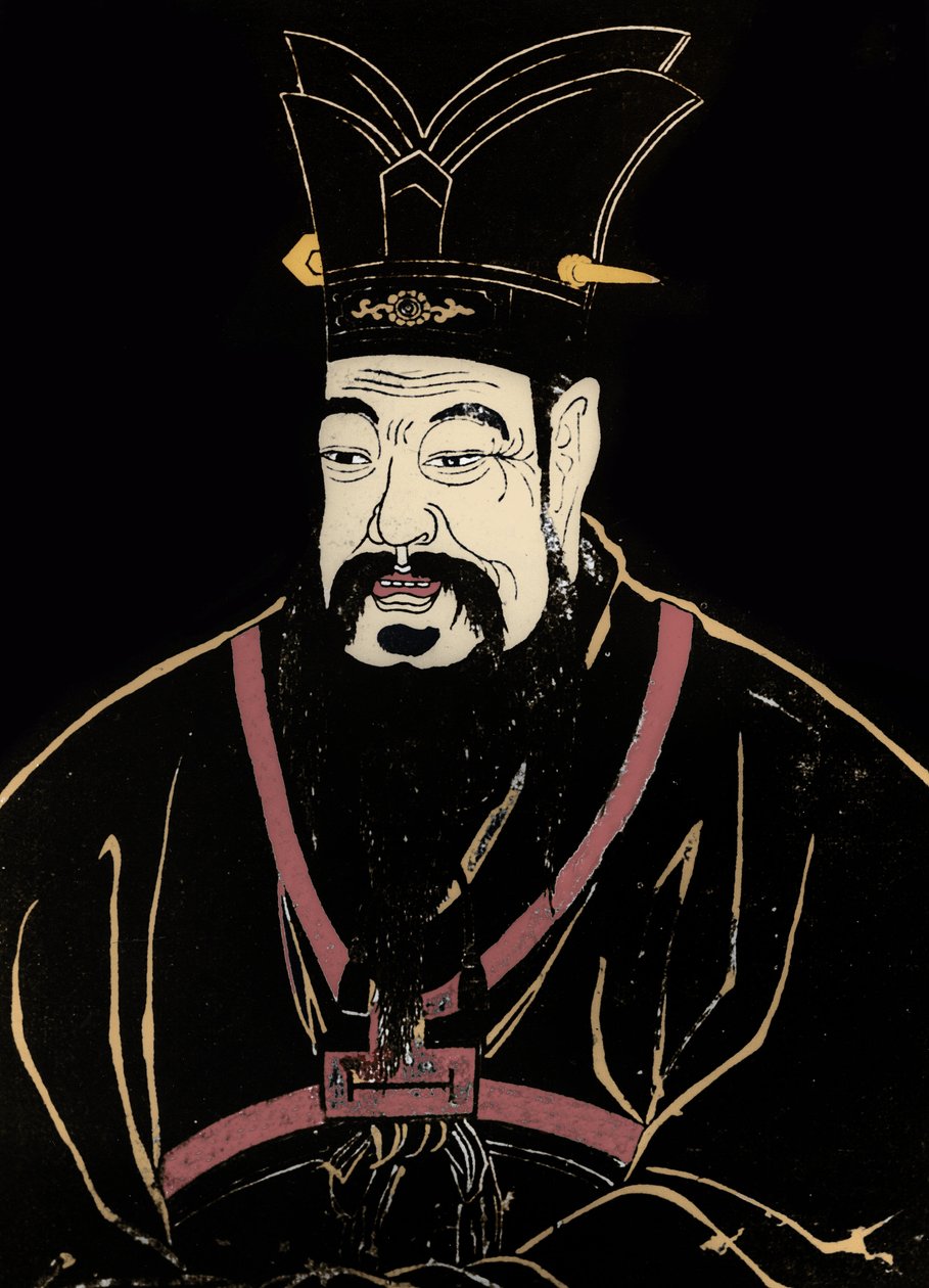 Retrato de Confúcio de Artist Unknown