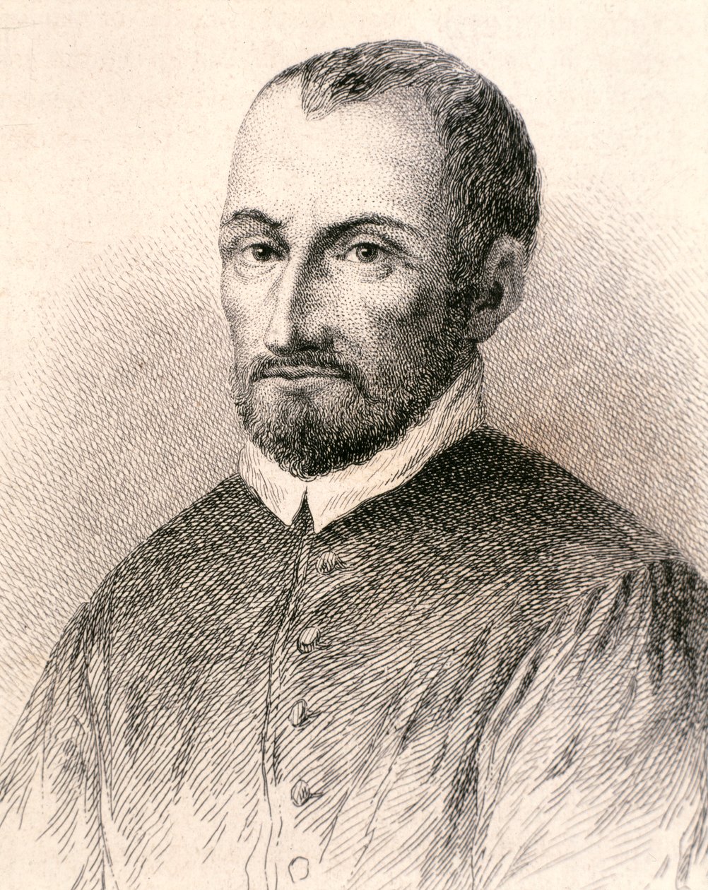 Retrato de Giovanni Palestrina (água-forte) de Artist Unknown