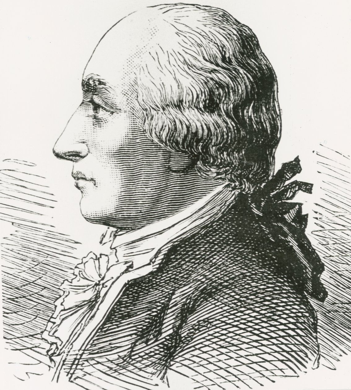 Retrato de Jacques Charles (gravura) de Artist Unknown