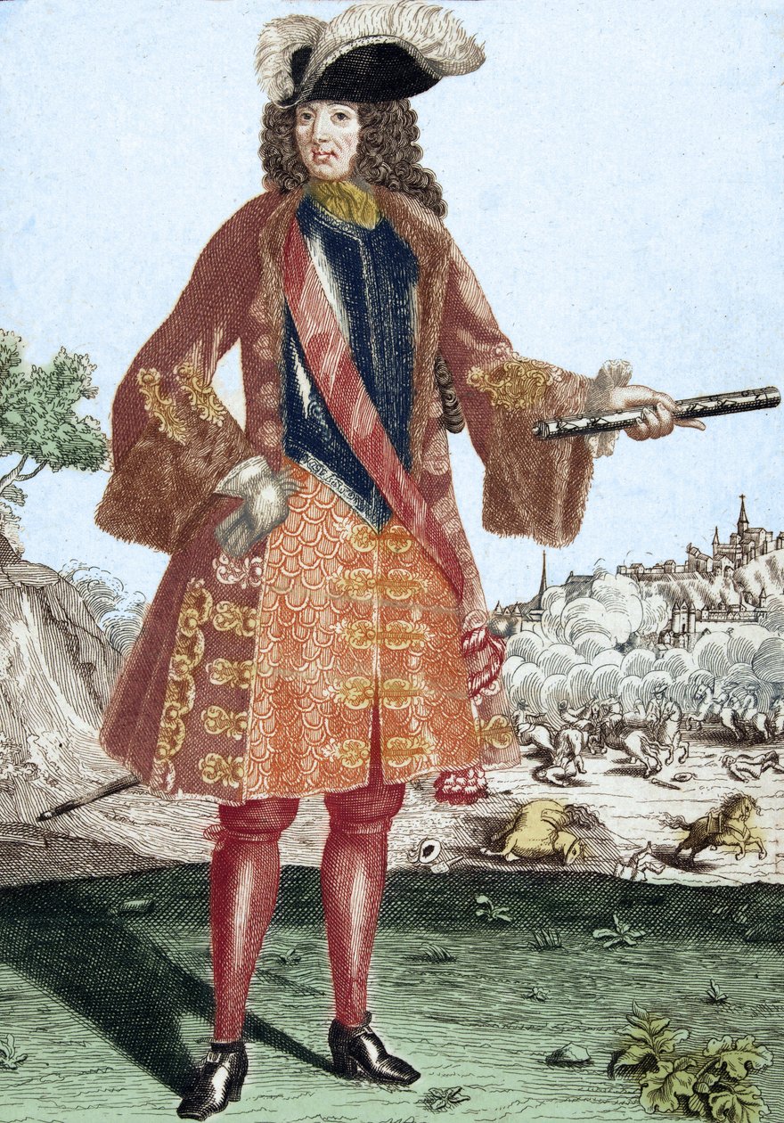 Retrato do Marechal François de Neufville, Duque de Villeroy - François de Neufville de Villeroy de Artist Unknown