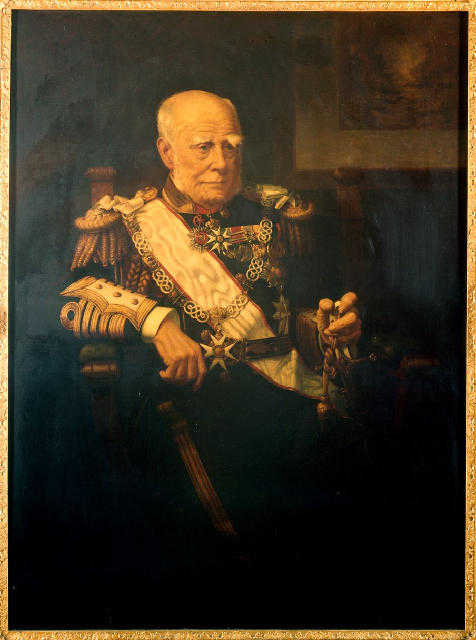 Retrato de Sir Henry Keppel (óleo sobre tela) de Artist Unknown