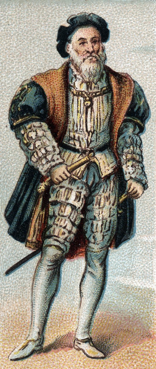 Portughese explorer Vasco de Gama de Artist Unknown