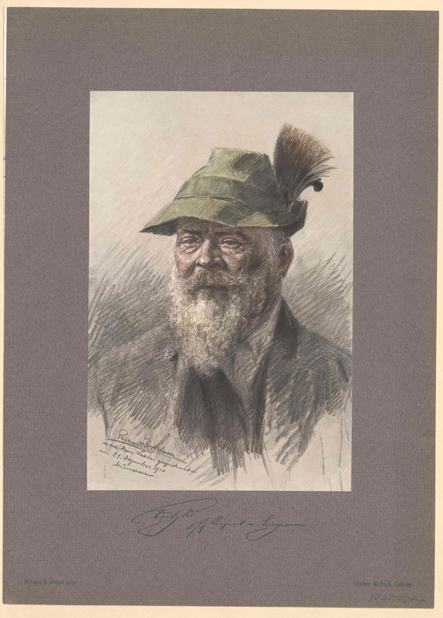 Príncipe da Baviera Luitpold de Artist Unknown