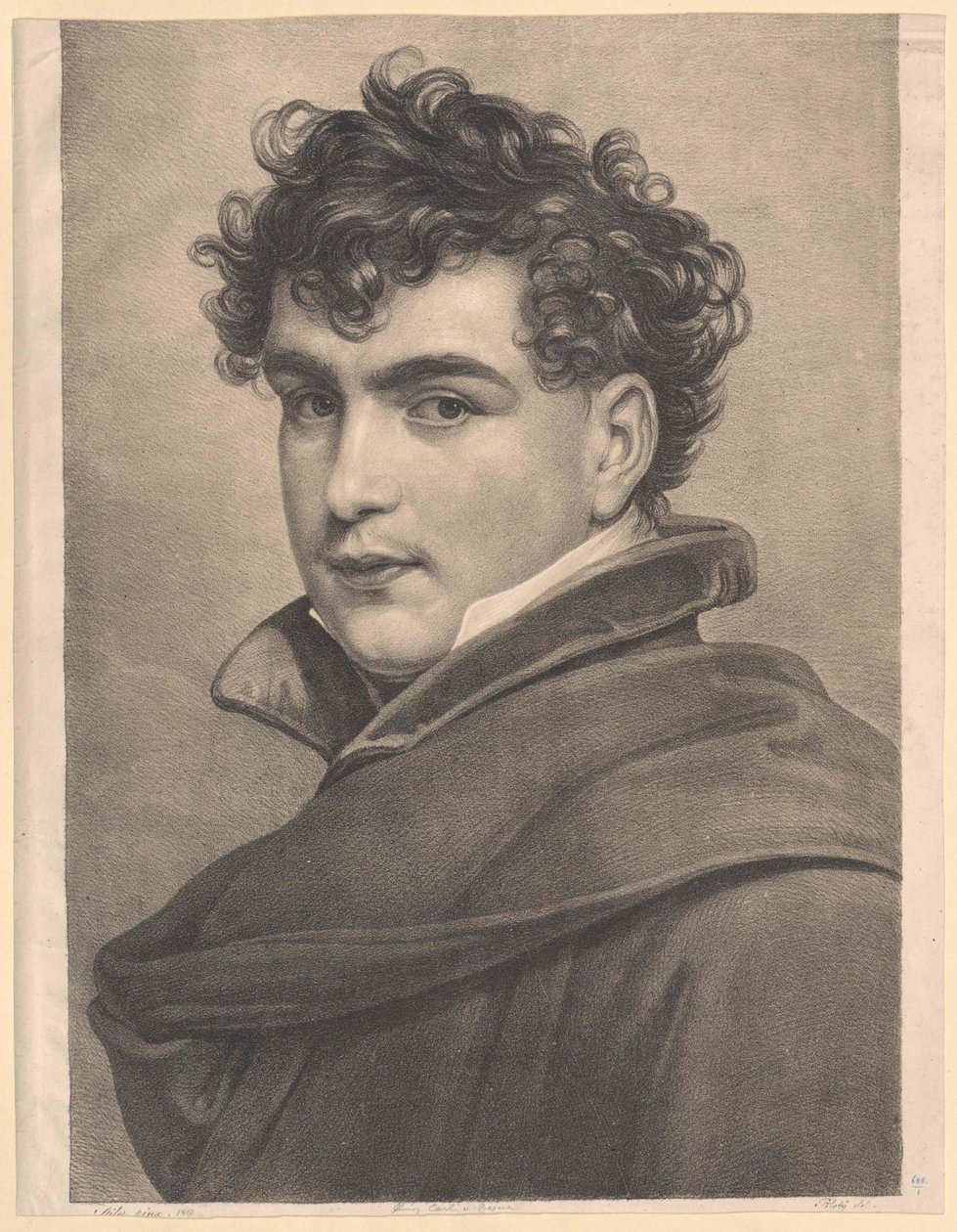 Príncipe da Baviera-Zweibruecken-Birkenfeld Karl (impressão) de Artist Unknown