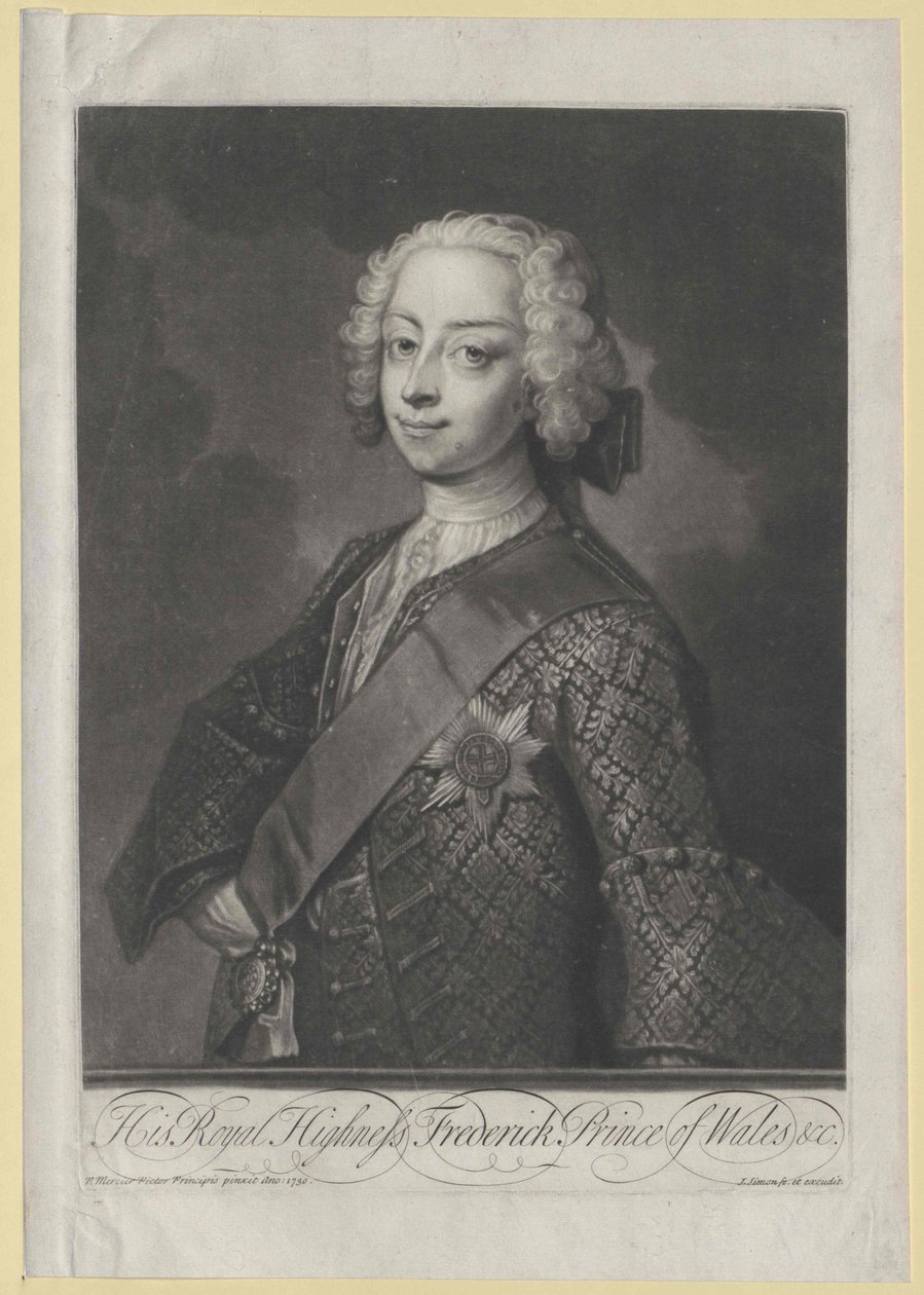 Príncipe de Inglaterra Frederick Ludwig de Artist Unknown