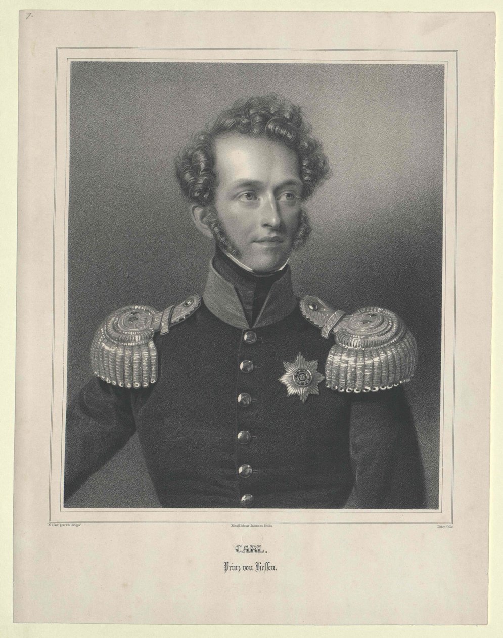 Príncipe de Hesse e no Reno Karl Wilhelm Ludwig de Artist Unknown