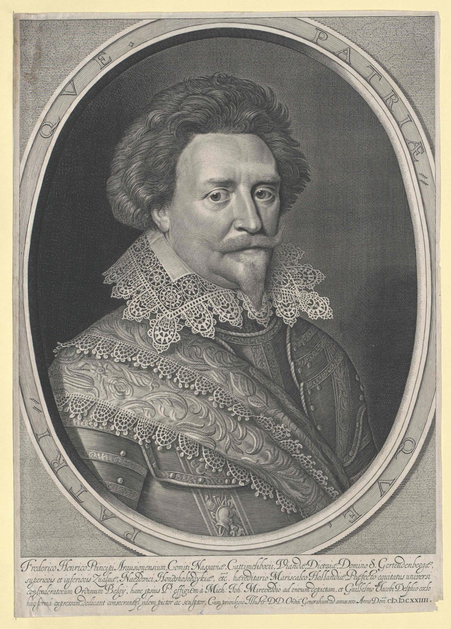 Príncipe de Orange Friedrich Heinrich de Artist Unknown