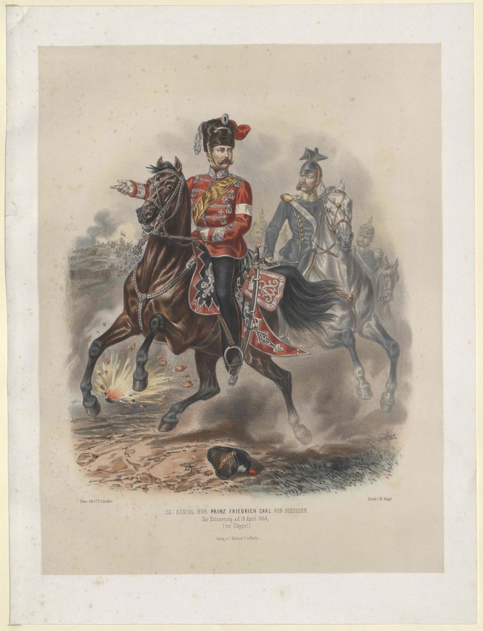 Príncipe da Prússia Friedrich Carl de Artist Unknown