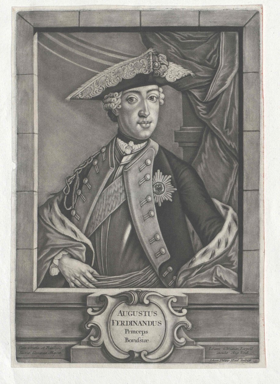 Príncipe da Prússia Ferdinando de Artist Unknown