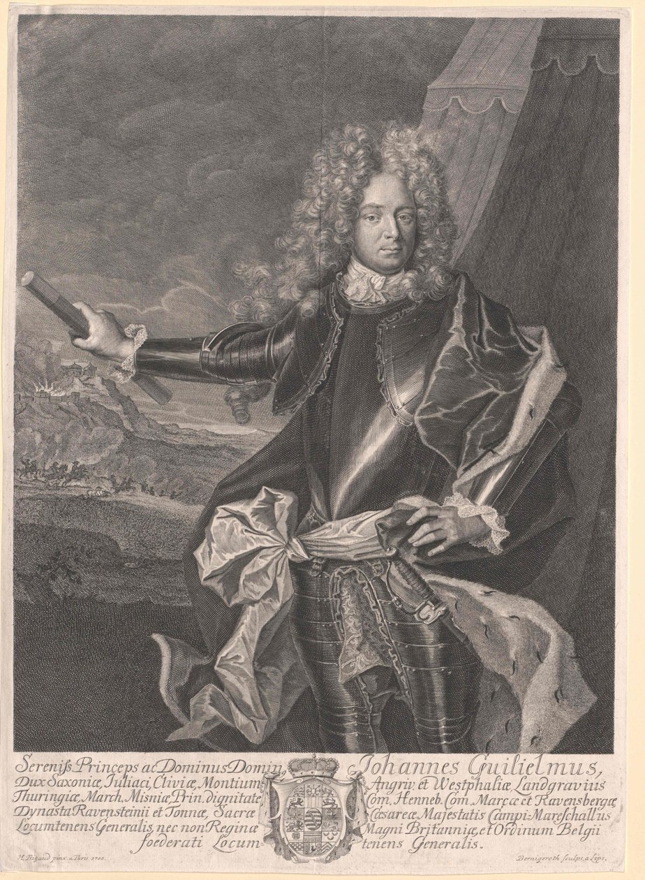 Príncipe de Saxe-Gotha Johann Wilhelm de Artist Unknown