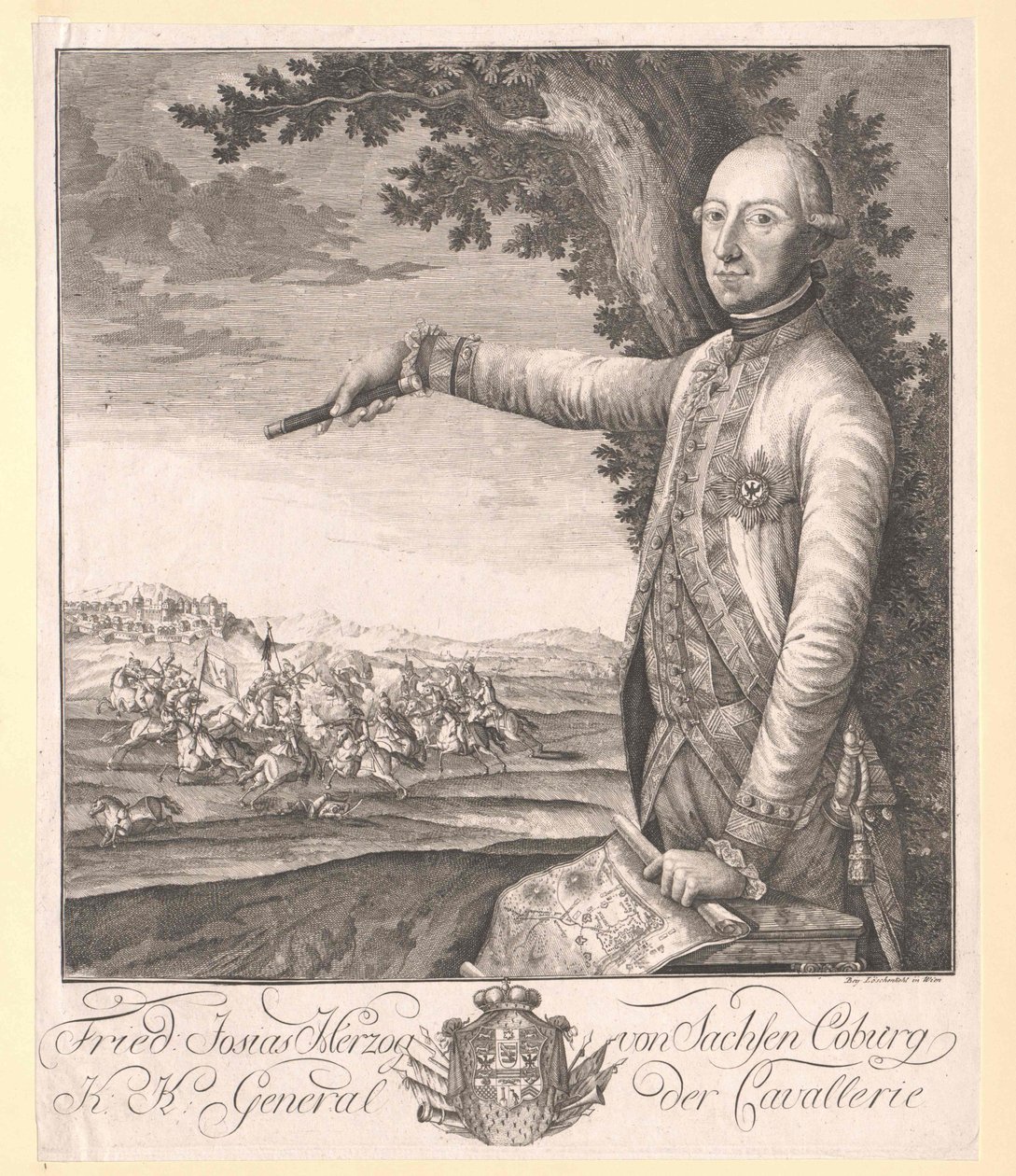 Príncipe de Saxe Coburg-Saalfeld (1737-1815) Frederick Josiah de Artist Unknown