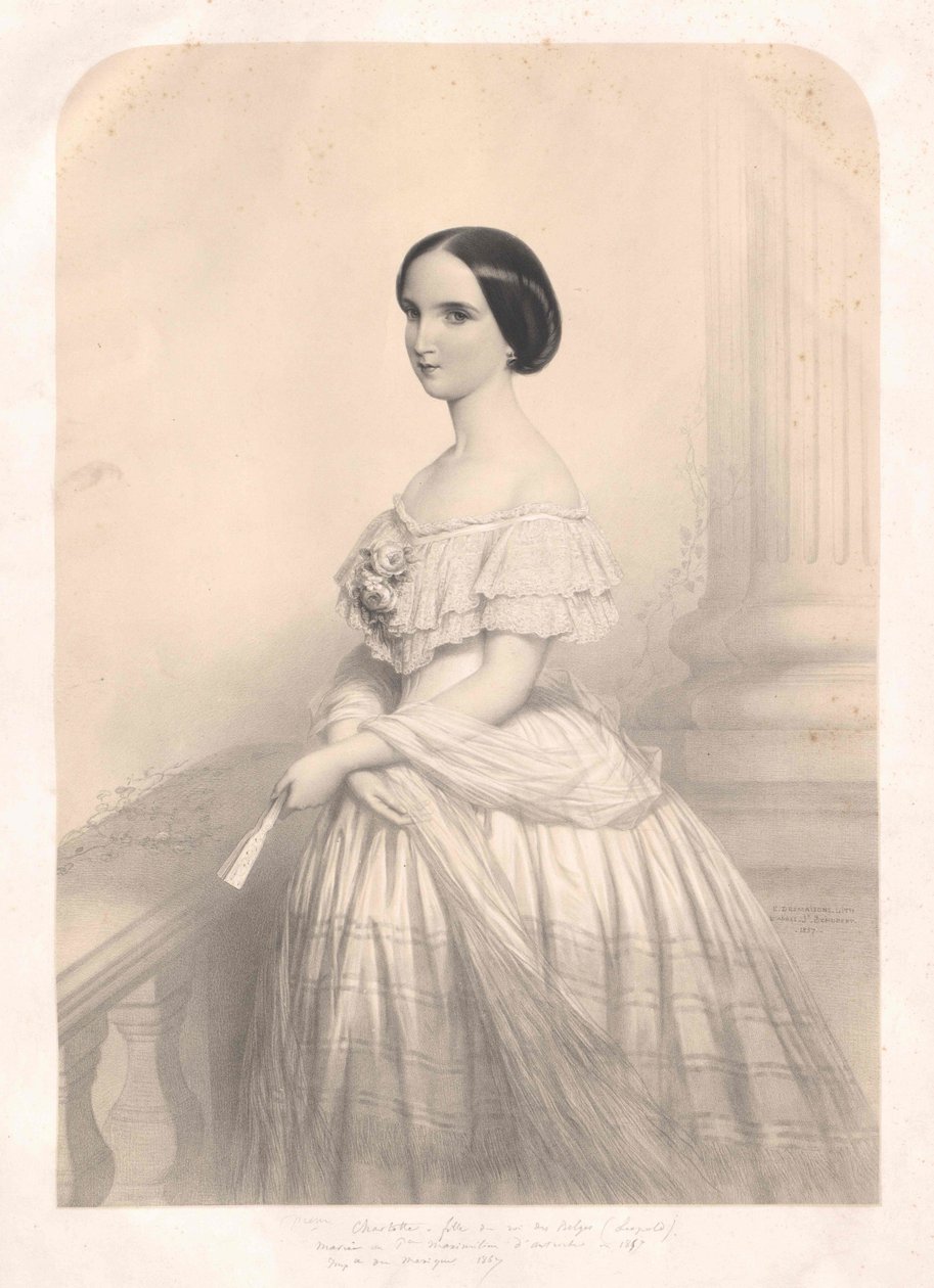 Princesa da Bélgica Charlotte de Artist Unknown