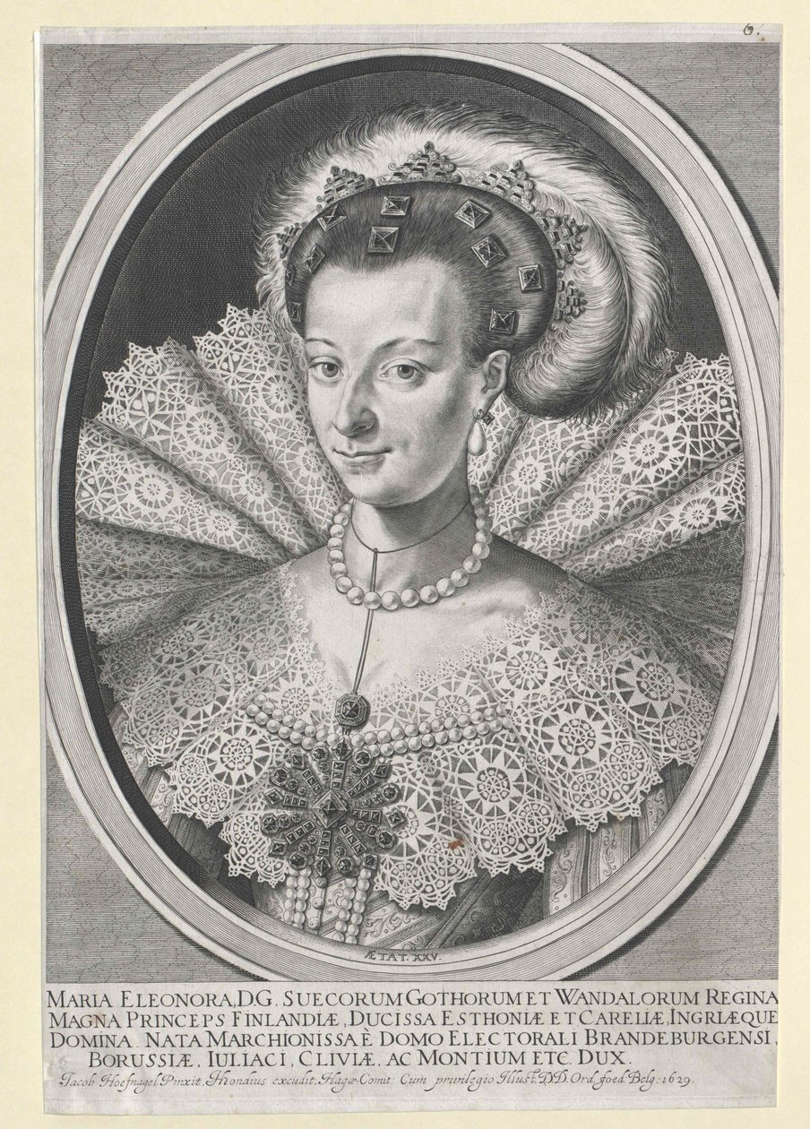 Princesa de Brandeburgo Marie Eleonore de Artist Unknown