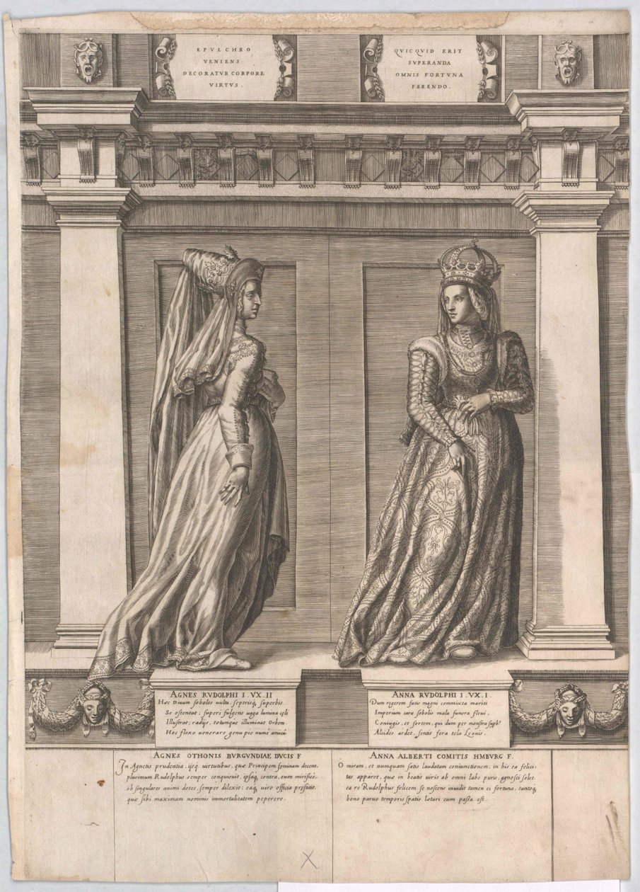 Princesa de Borgonha Agnes de Artist Unknown