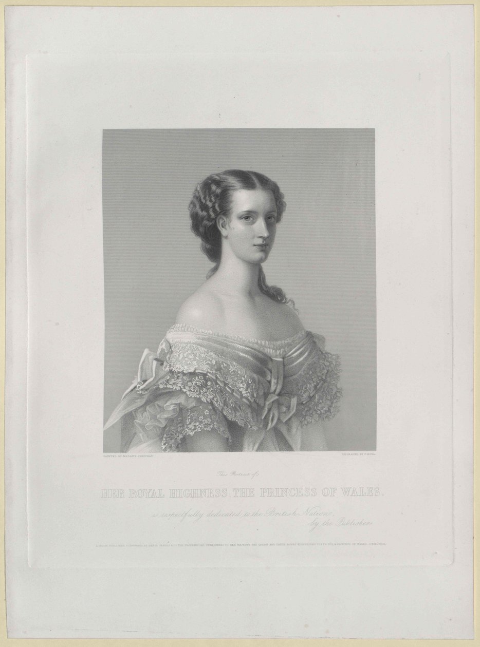 Princesa da Dinamarca Alexandra de Artist Unknown