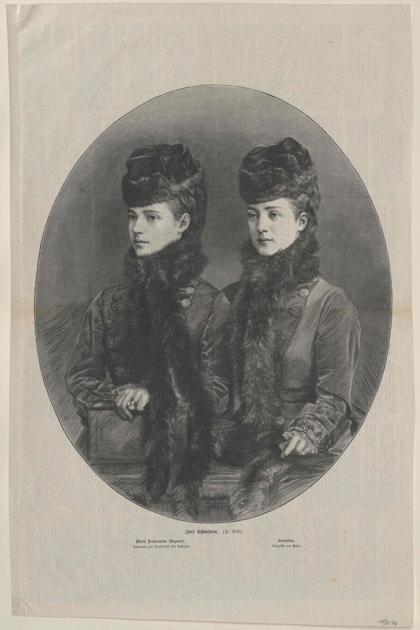 Princesa da Dinamarca Alexandra de Artist Unknown