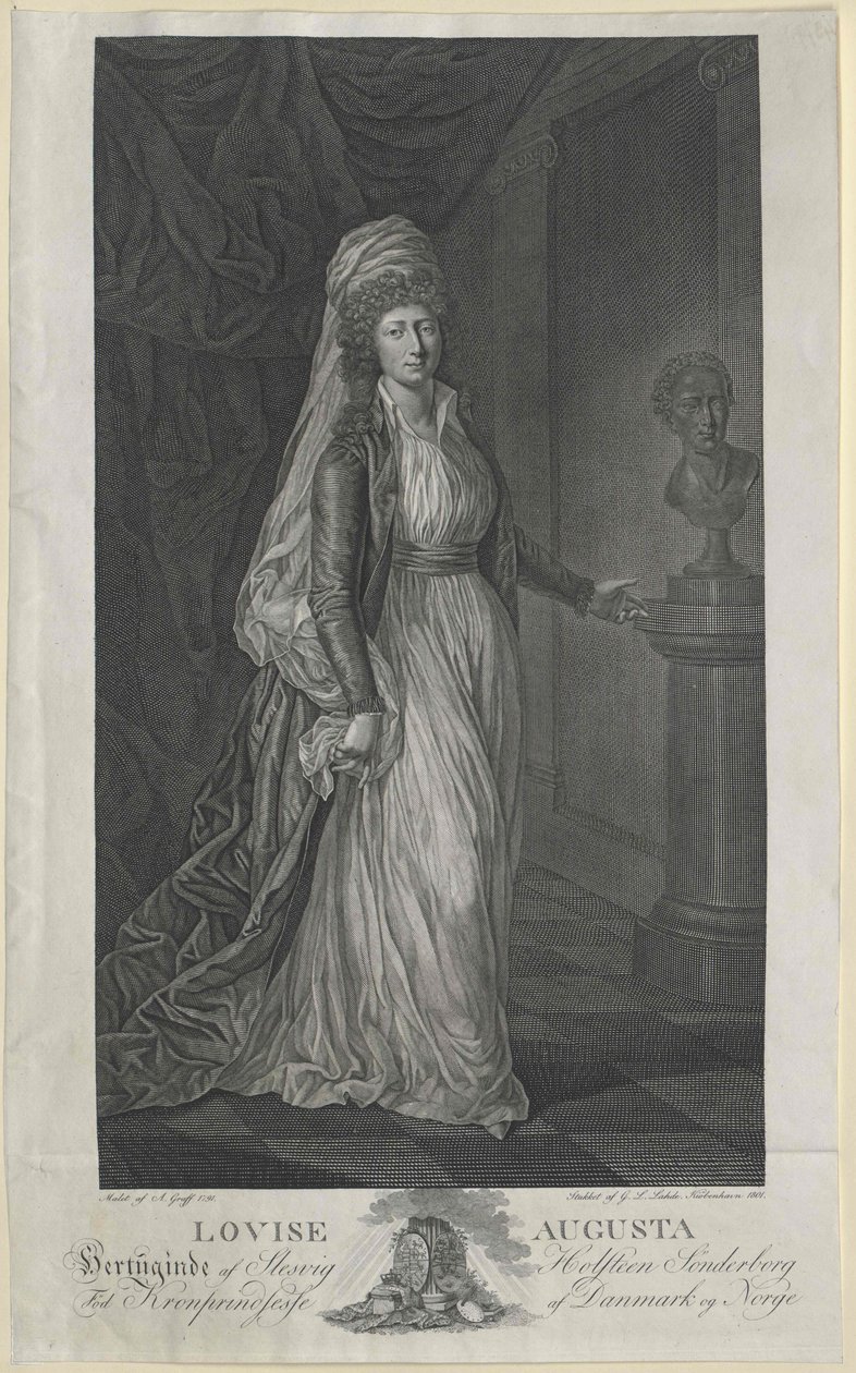 Princesa da Dinamarca Louisa de Artist Unknown
