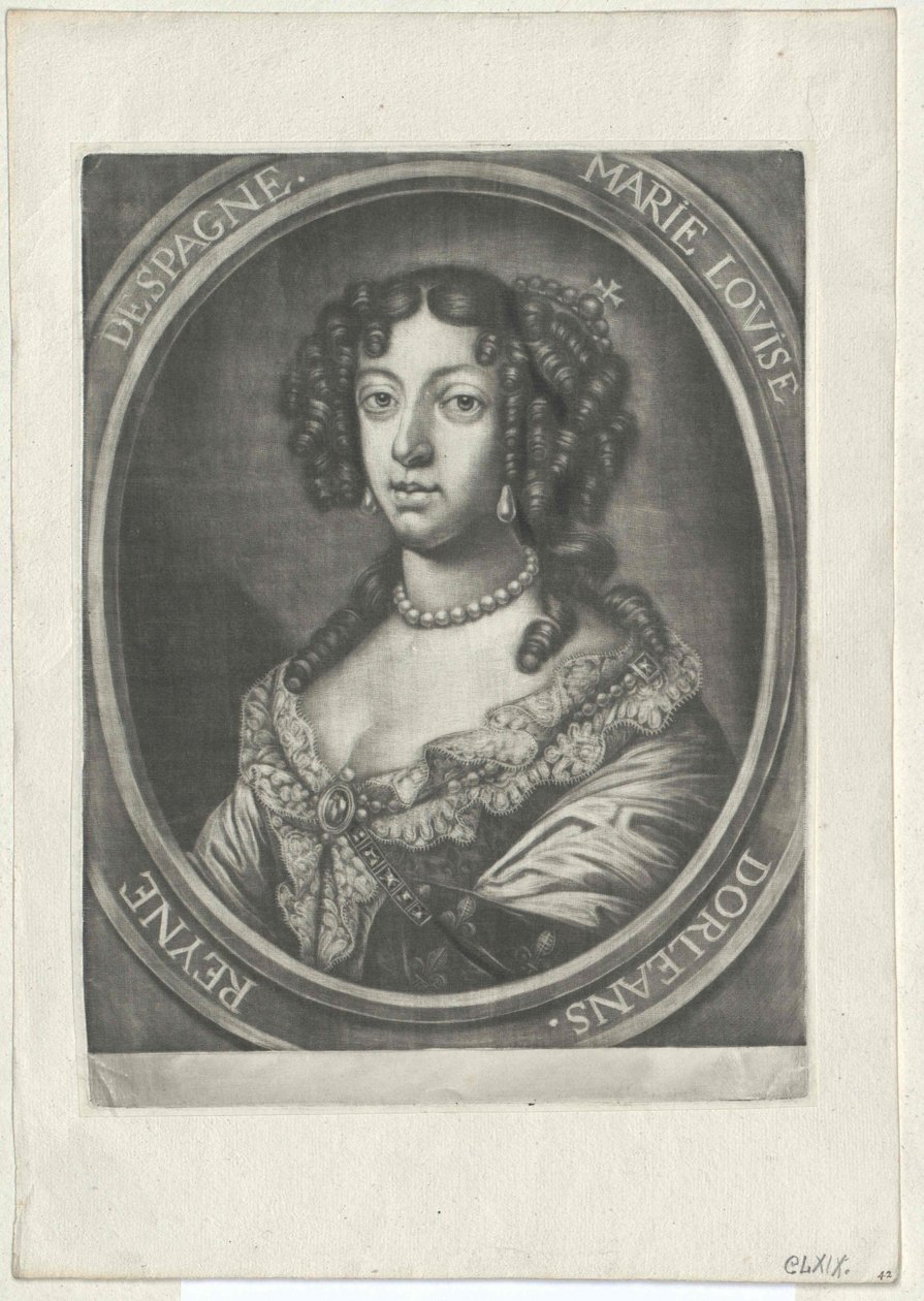 Princesa de Orl0061006es Mary Louise (impressão) de Artist Unknown