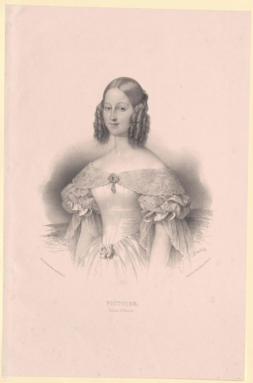 Princesa de Saxe-Coburgo-Gotha Victoria de Artist Unknown