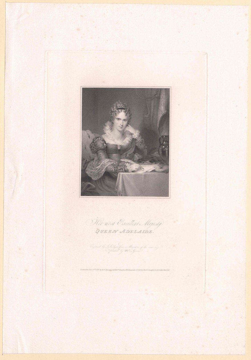 Princesa de Saxe-Meiningen Adelaide de Artist Unknown