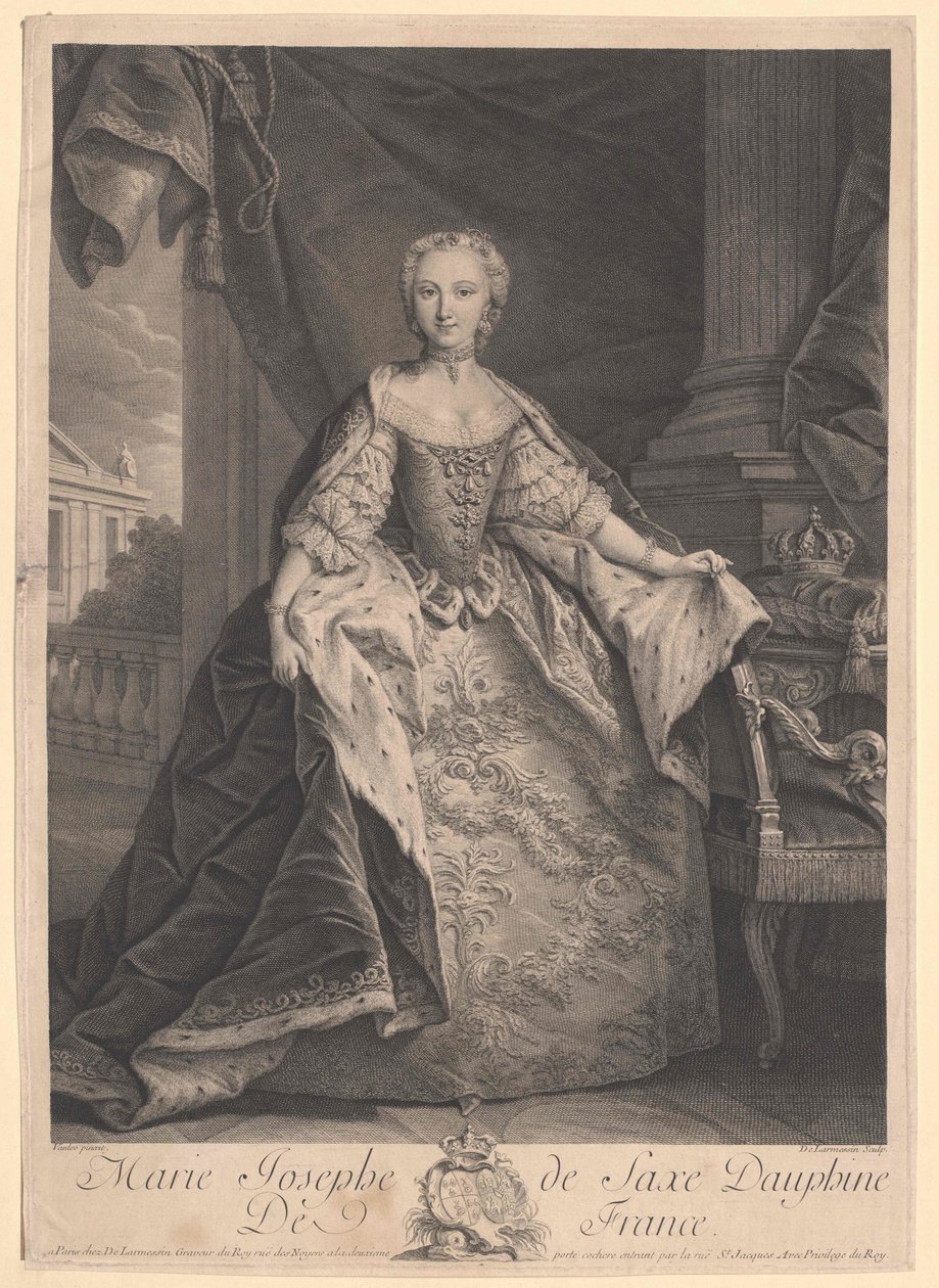 Princesa da Saxónia Josefa de Artist Unknown