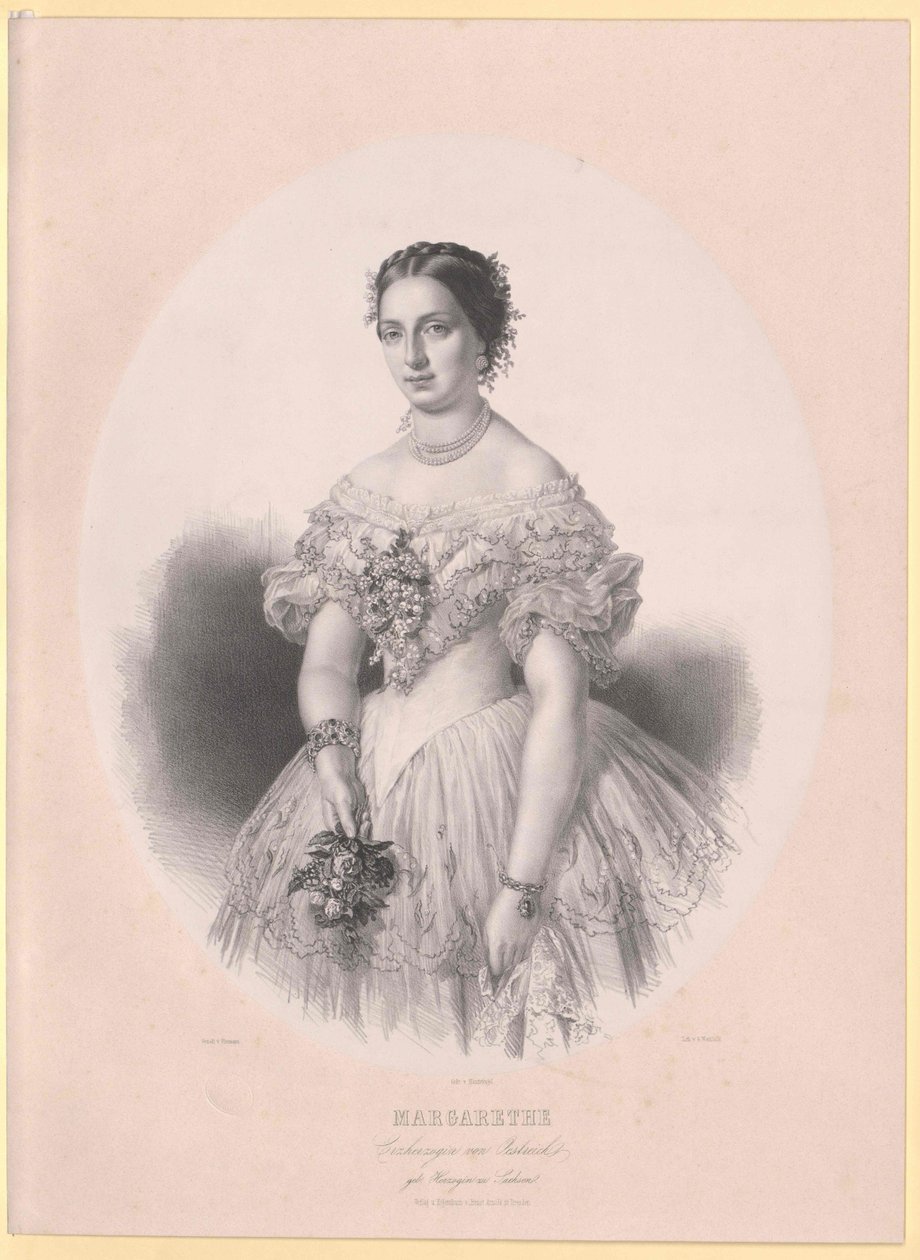 Princesa da Saxónia Margarida de Artist Unknown