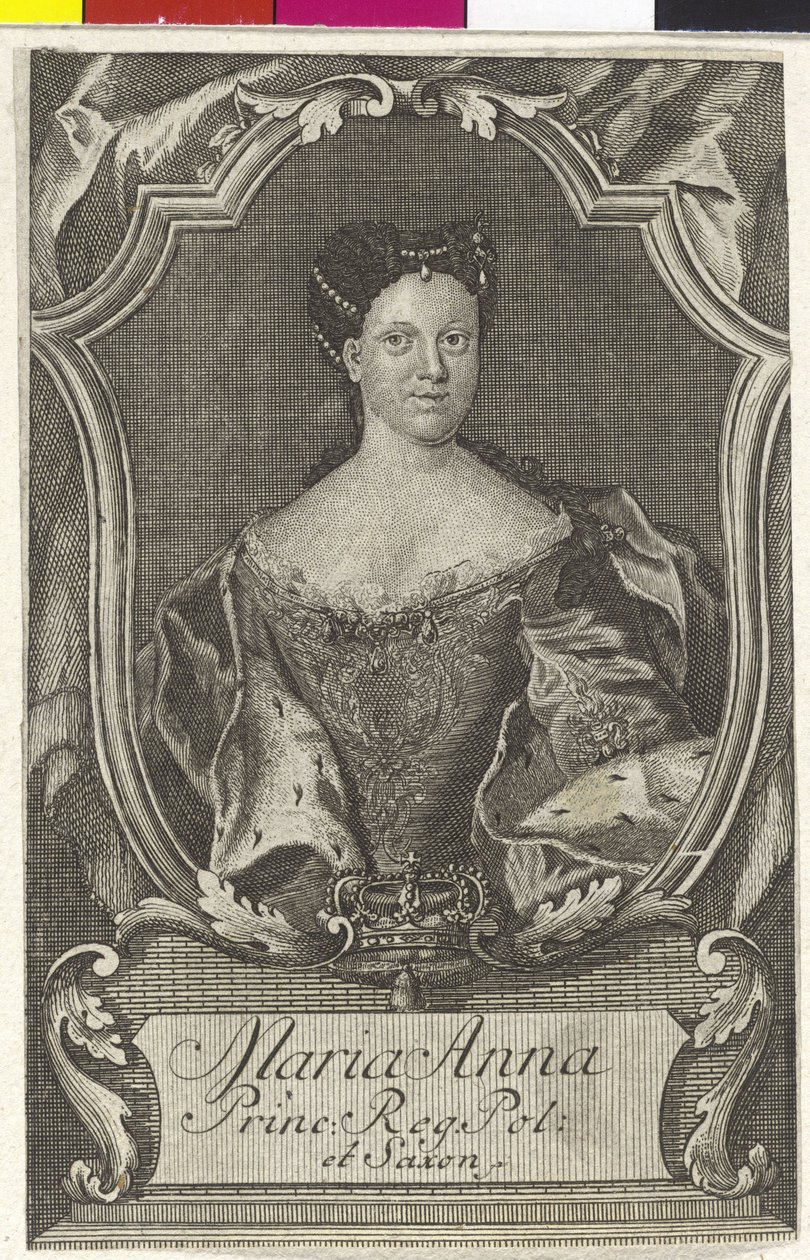 Princesa da Saxónia Maria Ana de Artist Unknown