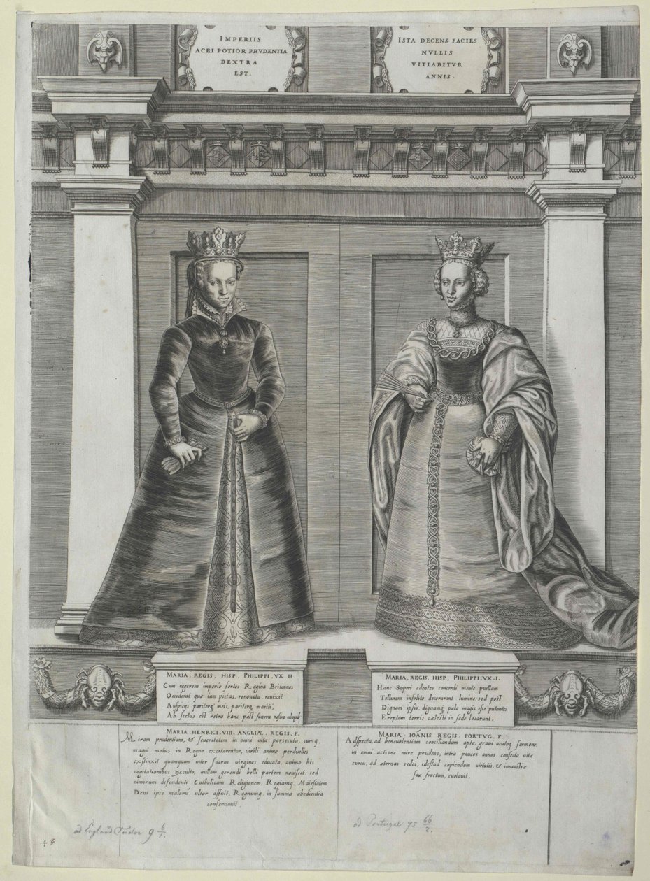 Rainha de Inglaterra Maria I de Artist Unknown