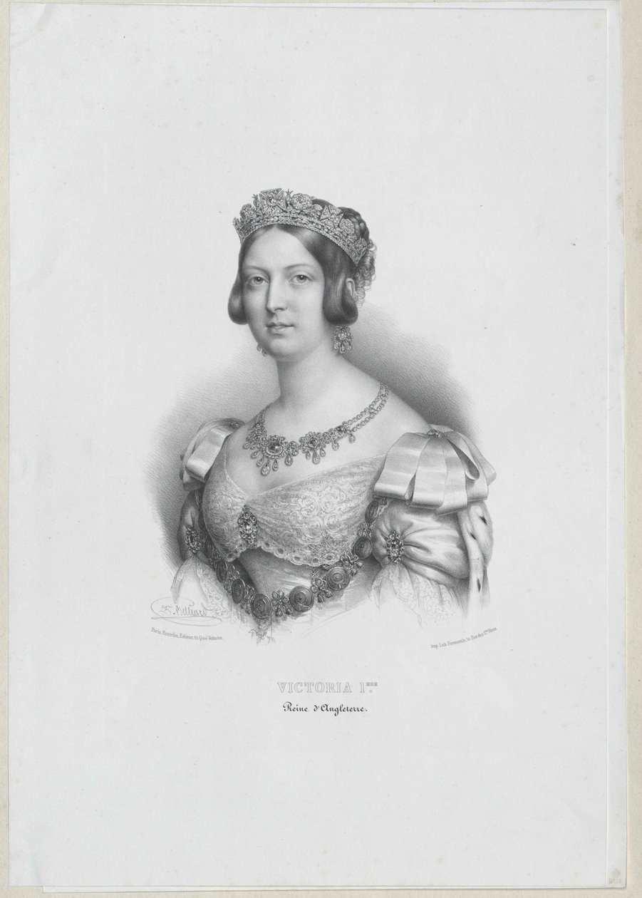 Rainha da Grã-Bretanha Vitória de Artist Unknown