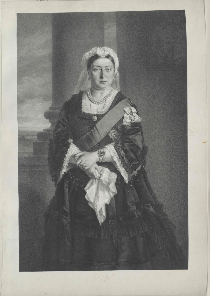 Rainha da Grã-Bretanha Vitória de Artist Unknown